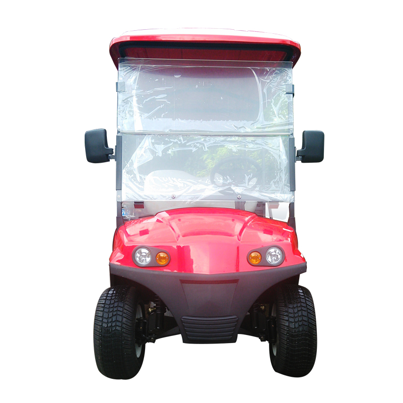 紅色2座電動貨車1