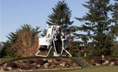 未來飛行的高爾夫球車